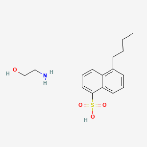 molecular formula C16H23NO4S B15126329 Einecs 266-337-2 CAS No. 66375-39-1