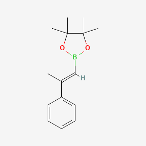 (E)-4,4,5,5-Tetramethyl-2-(2-phenylprop-1-en-1-yl)-1,3,2-dioxaborolane