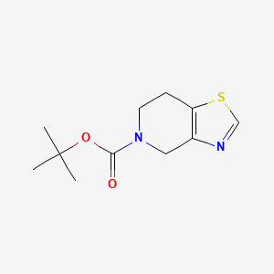 molecular formula C11H16N2O2S B1512643 tert-Butyl 6,7-dihydrothiazolo[4,5-c]pyridine-5(4H)-carboxylate CAS No. 726207-27-8
