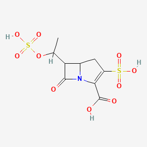 7-Oxo-3-sulfo-6-(1-sulfooxyethyl)-1-azabicyclo[3.2.0]hept-2-ene-2-carboxylic acid