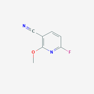 molecular formula C7H5FN2O B1512653 6-Fluoro-2-methoxynicotinonitrile CAS No. 1339175-72-2
