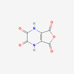 molecular formula C6H2N2O5 B1512655 2,3-Dihydroxyfuro[3,4-b]pyrazine-5,7-dione CAS No. 58084-26-7