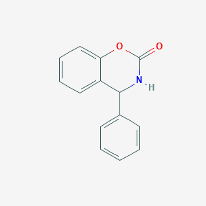 molecular formula C14H11NO2 B1512656 4-Phenyl-3,4-dihydro-2H-benzo[e][1,3]oxazin-2-one CAS No. 1129278-73-4