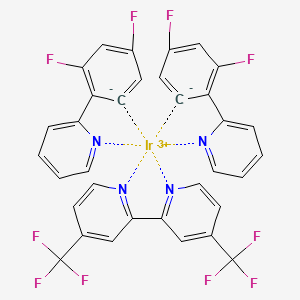 [4,4'-Bis-trifluoromethyl]bis[2-(2,4-difluorophenyl)pyridine]iridium(III) hexafluorophosphate