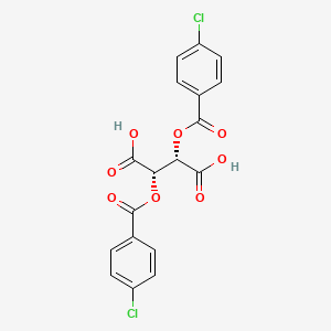 molecular formula C18H12Cl2O8 B1512662 （2S，3S）-2,3-双（4-氯苯甲酰氧基）琥珀酸 CAS No. 847603-66-1