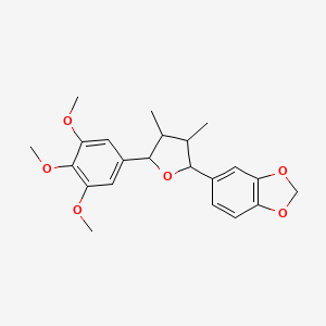 molecular formula C22H26O6 B15126666 Henricine 