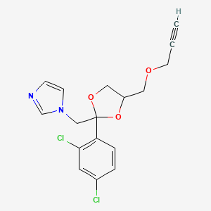 cis-1-[[2-(2,4-Dichlorophenyl)-4-[(2-propynyloxy)methyl]-1,3-dioxolan-2-yl]methyl]imidazole