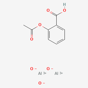 molecular formula C9H8Al2O7 B1512675 Aloxiprin CAS No. 9014-67-9