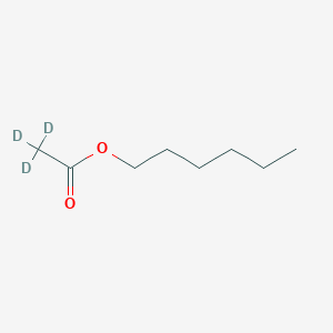 molecular formula C8H16O2 B15126785 N-Hexyl acetate-D3 