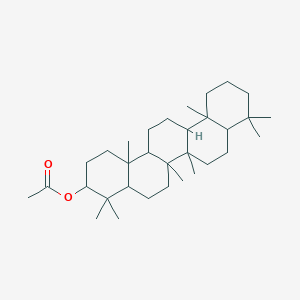 molecular formula C32H54O2 B15126792 Tetrahymanol acetate 