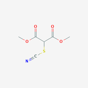 molecular formula C6H7NO4S B1512682 Dimethyl 2-thiocyanatomalonate CAS No. 251577-80-7