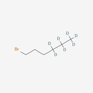 molecular formula C6H13Br B15126823 1-Bromohexane-4,4,5,5,6,6,6-D7 