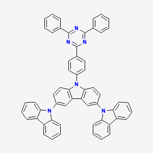 molecular formula C57H36N6 B15126881 4-3CzTRz 