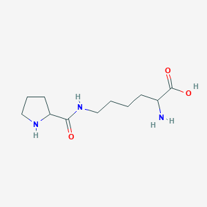 2-Amino-6-(pyrrolidine-2-carbonylamino)hexanoic acid