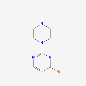 4-Bromo-2-(4-methylpiperazin-1-YL)pyrimidine