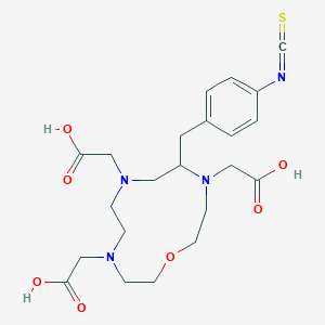 1-Oxa-4,7,10-tetraazacyclododecane-5-S-(4-isothiocyantobenzyl)-4,7,10-triacetic acid