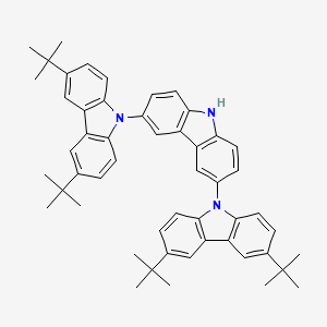 3,6-ditert-butyl-9-[6-(3,6-ditert-butylcarbazol-9-yl)-9H-carbazol-3-yl]carbazole