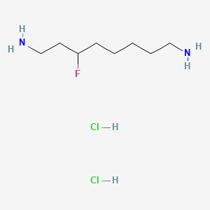 3-Fluorooctane-1,8-diamine dihydrochloride