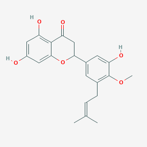 molecular formula C21H22O6 B15127211 4'-Methylsigmoidin B 