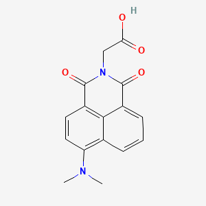 2-(6-(dimethylamino)-1,3-dioxo-1H-benzo[de]isoquinolin-2(3H)-yl)acetic acid