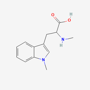 molecular formula C13H16N2O2 B15127308 N,1-Dimethyl-L-tryptophan 