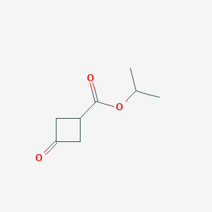 molecular formula C8H12O3 B1512732 Isopropyl 3-oxocyclobutanecarboxylate CAS No. 130111-95-4