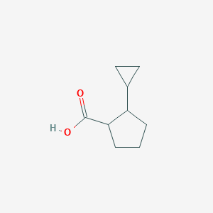 rac-(1R,2S)-2-cyclopropylcyclopentane-1-carboxylic acid, trans