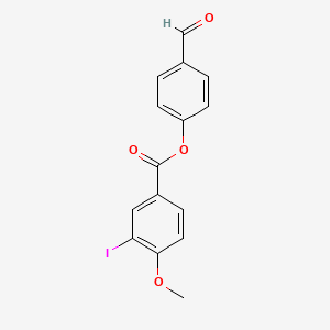 4-Formylphenyl 3-iodo-4-methoxybenzoate