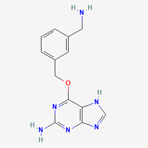 6-((3-(Aminomethyl)benzyl)oxy)-9H-purin-2-amine