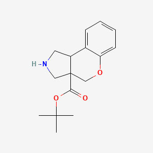 tert-butyl 2,3,4,9b-tetrahydro-1H-chromeno[3,4-c]pyrrole-3a-carboxylate