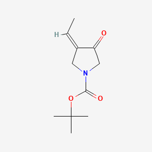 tert-butyl (3Z)-3-ethylidene-4-oxopyrrolidine-1-carboxylate