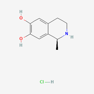 molecular formula C10H14ClNO2 B1512756 Salsolinol hydrochloride CAS No. 57916-10-6