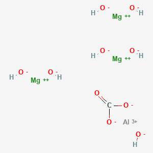 molecular formula CH7AlMg3O10 B1512757 Almagate anhydrous CAS No. 72526-11-5