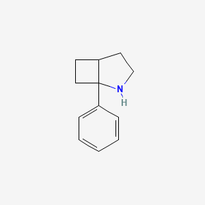 1-Phenyl-2-azabicyclo[3.2.0]heptane