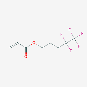 molecular formula C8H9F5O2 B15127686 4,4,5,5,5-Pentafluoropentyl acrylate 