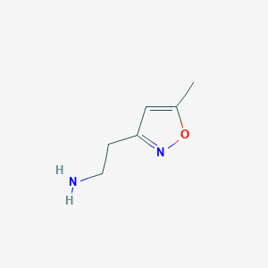 molecular formula C6H10N2O B15127743 2-(5-Methylisoxazol-3-yl)ethanamine 