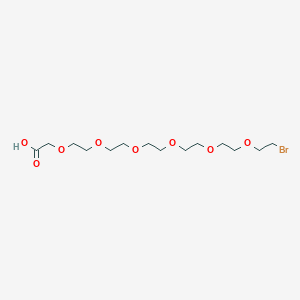 molecular formula C14H27BrO8 B15127852 Br-PEG6-CH2COOH 