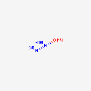 molecular formula N2O B1512789 Nitrous oxide-15N2,18O CAS No. 20259-33-0