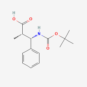 molecular formula C15H21NO4 B1512803 (2S,3S)-3-(Boc-氨基)-2-甲基-3-苯基丙酸 CAS No. 926308-22-7