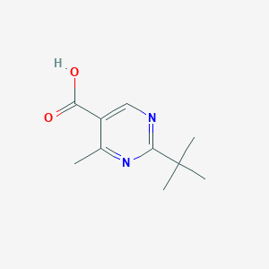 2-(Tert-butyl)-4-methylpyrimidine-5-carboxylic acid