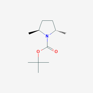 molecular formula C11H21NO2 B1512806 (S,S)-N-Boc-2,5-二甲基吡咯烷 CAS No. 156038-84-5
