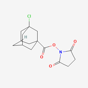 2,5-Dioxopyrrolidin-1-yl 3-chloroadamantane-1-carboxylate