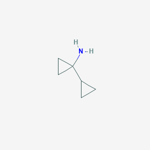 molecular formula C6H11N B1512813 1,1'-BI(Cyclopropyl)-1-amine CAS No. 882489-65-8