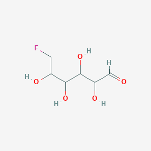 molecular formula C6H11FO5 B15128202 6-Fluoro-2,3,4,5-tetrahydroxyhexanal 