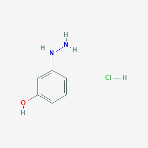 molecular formula C6H9ClN2O B15128279 3-Hydrazinylphenol hydrochloride 