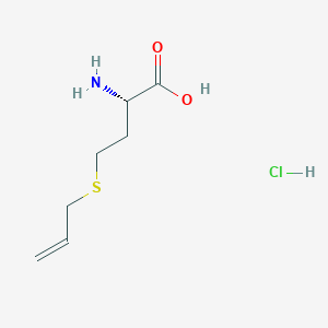 (2S)-2-Amino-4-(prop-2-en-1-ylsulfanyl)butanoic acid hydrochloride