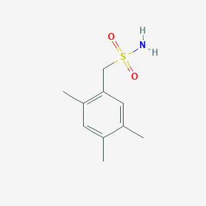 molecular formula C10H15NO2S B15128316 (2,4,5-Trimethylphenyl)methanesulfonamide 