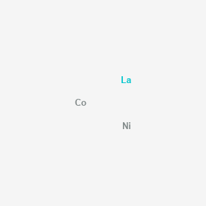 molecular formula CoLaNi B1512832 Lanthanum-nickel-cobalt alloy CAS No. 130469-99-7