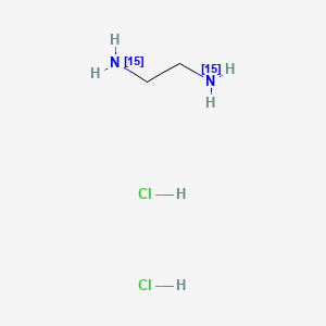 Ethane-1,2-di(15N2)amine;dihydrochloride