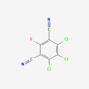 4,5,6-Trichloro-2-fluorobenzene-1,3-dicarbonitrile